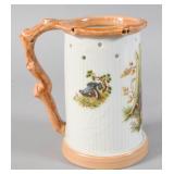Glazed Ceramic Puzzle Mug w/ Wildlife Scenes