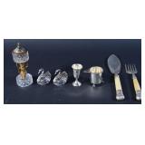 7 Str. & Silver-Plated Table Accessories