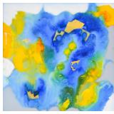 Large Abstract Mixed Media on Canvas