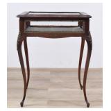 Victorian Louis XV Style Mahogany Bijouterie Table