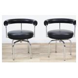 Pair of Charlotte Perriand for Cassina LC7...