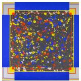 Mike Collins Screenprint Space, 1975