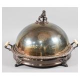 Georgian Style Silver Plated Serving Dish and...