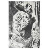 Josï¿½ Clemente Orozco Etching with Aquatint Payaso
