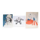 Jack Levine Group of 3 Signed Lithographs
