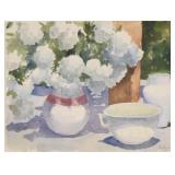 Richard Segalman, Watercolor Still Life with...