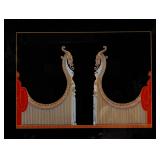 Erte Serigraph Aladdin and His Bride