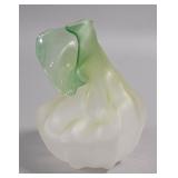 Nikolas Weinstein Hand-Blown Frosted Art Glass...