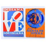 Robert Indiana Exhibition Posters, LOVE...