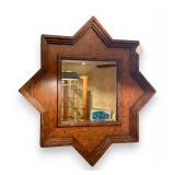 Large Hexagram Star Shaped Distressed Wood Wall...