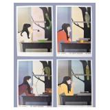 Will Barnet, A Set of 4 The Silent Seasons...