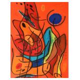 Gustave Singier Lithograph Baigneuse, 1969