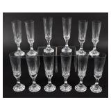 A Set of Twelve Baccarat D