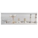 6 Pieces of Weighted Sterling Silver and Etched...
