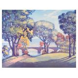 F. Leslie Thompson Etching and Aquatint Along...