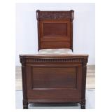 Whidden, Curtin & Co. Victorian Carved Wood...