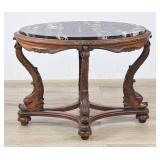 Louis XV Style Portoro Marble Top Occasional...