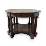 Lorin Marsh Neoclassical Style Mahogany Center...