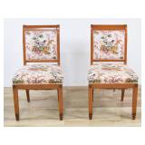 Pair of Brunschwig & Fils Side Chairs