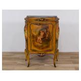 Louis XV Style Vernis Martin Painted Bombe...