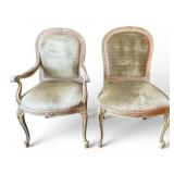 A Pair of Louis XV Style Chairs