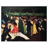 After Pablo Picasso Oil on Canvas Le Moulin de...