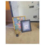 Set of pictures and solar pendant light