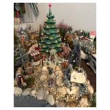 Christmas Collectable Villages Lot