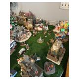 Christmas Collectable Villages Lot