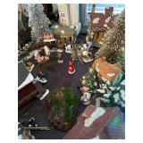 Christmas Collectable Villages Lot