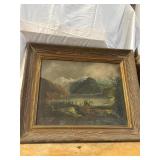 Oil on Canvas Landscape Artwork