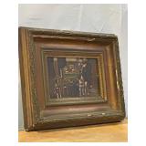 Holiday Dogs at the Office Artwork in Heavy Ornate