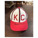 KC Hat Signed by Buck O Neil