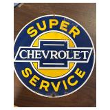 Ande Rooney Vintage Chevrolet Sign