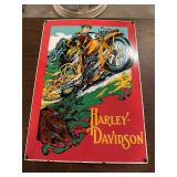 Ande Rooney Vintage Harley Davidson Sign