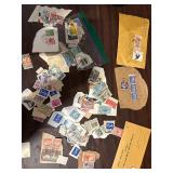 Vintage Stamp Collection