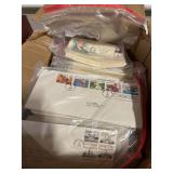 First Day of Issue Stamps Large Collection