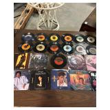 Assortment of 45 s Records