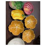 Vegetable Themed Kitchen Bowls