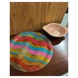 Russel Wright and Colorful Dish Platter