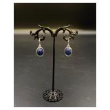 Liz Claiborne Blue Stone Earrings