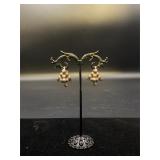 Sterling Silver Grape Earrings