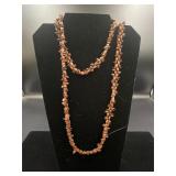 Hawaiian KOA (Apple Seed) Lei (1960-70 s)