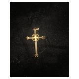 12k Gold Electroplated Cross