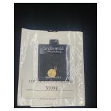 Sterling Silver and 14k Gold Plate Pendant