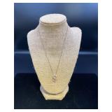 925 Necklace with Heart Pendant