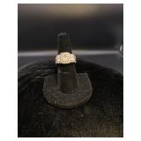 925 White Stone Ring