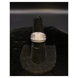 925 White Stone Ring