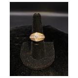 925 White Stone Ring