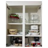 Contents of Kitchen Cabinet
